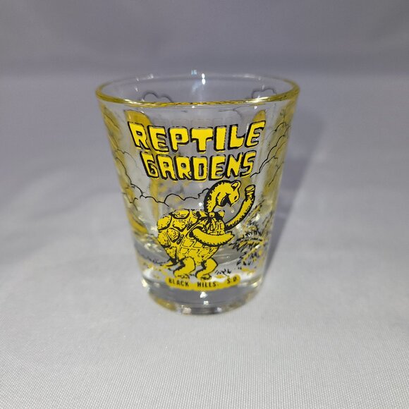 Reptile Gardens Black Hills ND Vintage Vintage 2.5" Shot Glass - Picture 1 of 1